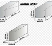 The width of the monolithic strip foundation is selected based on the calculated load from the house and the bearing capacity of the soil