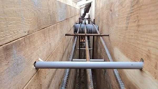 How to make spacer pins in the formwork