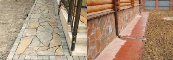 The protective coating can be made of natural or artificial stone