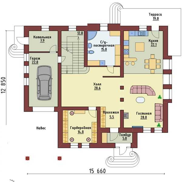 It is necessary to add the load from all interior items, equipment, etc. to the total load from the house.