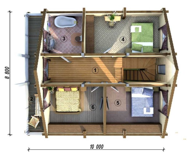 To calculate the strip foundation, you will need a project with a detailed indication of the materials used and their thickness