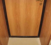 If you manage to pick up a plastic corner to match, it looks good, and there is less work: it is glued to liquid nails or silicone