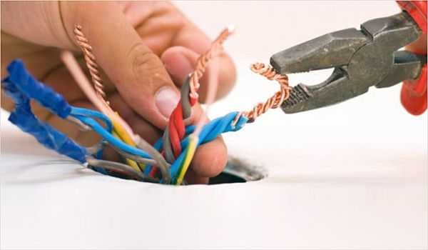 The rules for installing electrical wiring in a private house prohibit twisting in walls (bricking them up). If they can be, then only in junction boxes, where their condition can be checked