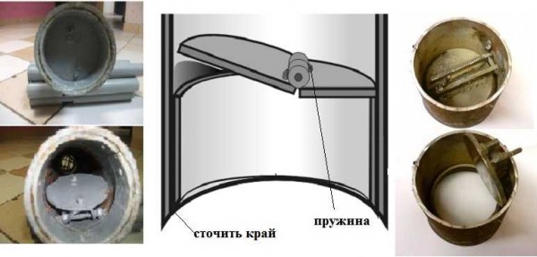 Flat valve designs for homemade bailers