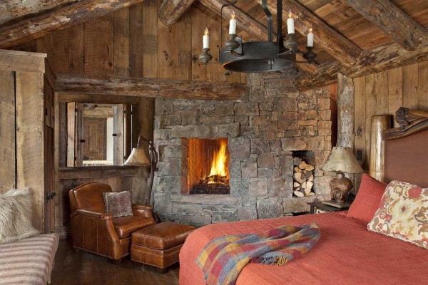 In the same vein, you can arrange a room from a bar. There is no need for a perfect surface. It's even more interesting