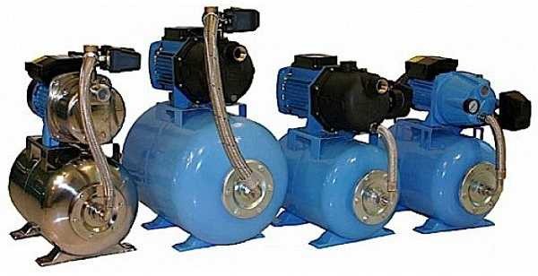 Water supply pumping stations for a private house Dzhileks are externally similar to units from other manufacturers