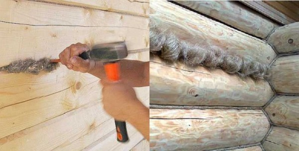 Before starting finishing work, a log house or bursa is tedious to dig