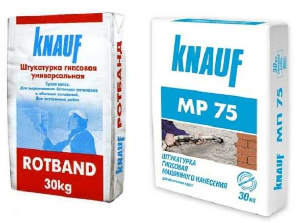These compounds can be used for plastering door slopes.