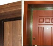 Installation of door slopes made of MDF or laminated chipboard is simple, and the result is wonderful
