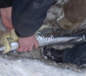 In order not to have to insulate the water supply on the street in cold weather, it is better to do this in advance