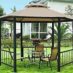 Iron hexagon open gazebo