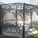 Very nice decor.This is not a metal gazebo, but a song in metal