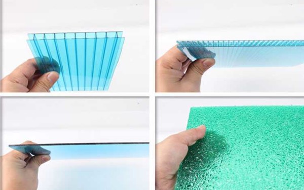 Polycarbonate is monolithic and cellular