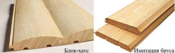 What lumber looks like for facing a house from the outside