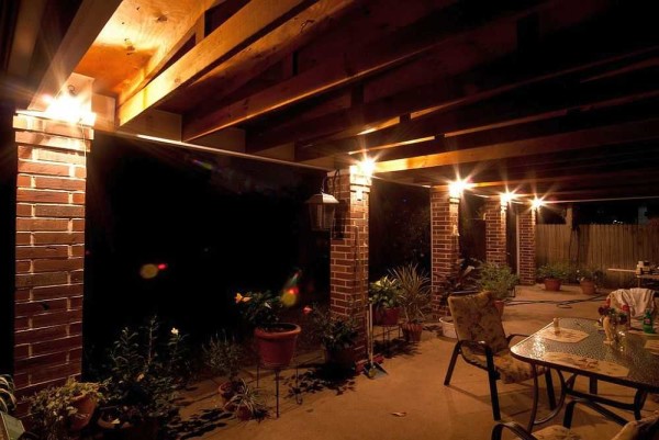 Luminaires on columns - reasonable and understandable