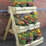 You don't need a lot of space and the flower garden can be moved. A portable flower garden is convenient