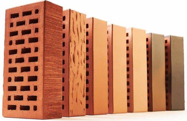 Ceramic facing brick can have more than just a smooth front surface. There are also different shades to allow the patterns to be folded