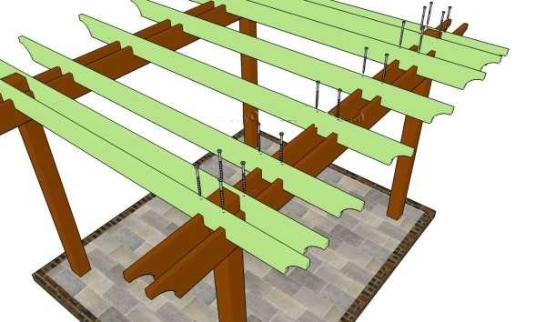 Installation of auxiliary beams