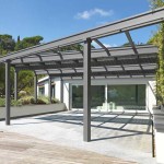 Clear geometric lines, powerful columns, simple and stylish