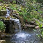 Even a small waterfall is a magical sight