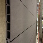 As you can see, the walls are thick. But the board is nailed on the wrong side - the owner liked the back one more. And on the front - three narrow boards are formed under the lining