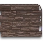 Plinth siding cladding the whole house - a quick way to decorate