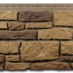 The wall will look like stone