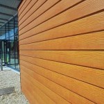 The wall is very similar to a well-finished timber
