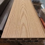 WPC board at close range