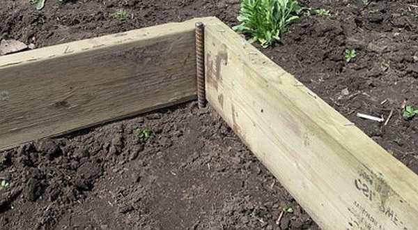 These rods prevent the greenhouse base from moving.