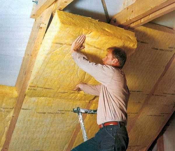 If you use plates, then it is also easy to insulate the attic from the inside.