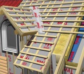 Warming of a broken roof of an attic type must be carried out according to certain rules