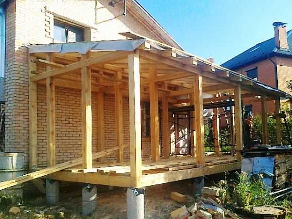 Pile foundation - differ from posts in that they are either screwed in / hammered in ready-made, or poured into the formwork and obtained monolithic