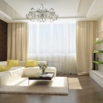 A lot of light, dim colors - this interior of the hall in the apartment is light!
