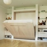 What was a wardrobe during the day turns into a bed in the evening
