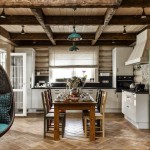 Spacious kitchen-dining room