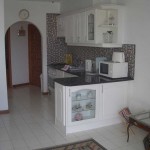 Another way of zoning in the kitchen studio