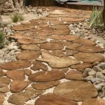 This version of a wooden pavement for a summer residence