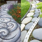 Different types of pebble paths