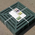 And this is a bunch of plastic garden tiles