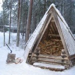 Unusual design - Finnish firewood