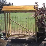 Lightweight construction for small amounts of wood