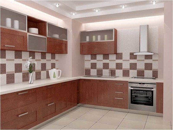 Ceramic Square Tile Apron