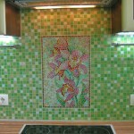 Green is popular in the kitchen: it goes well with many other colors
