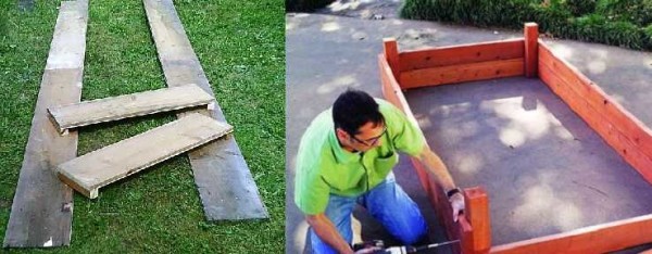 How to make the simplest garden fence made of wood