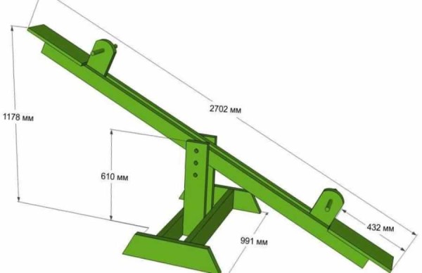Swing for children - balancer or scales
