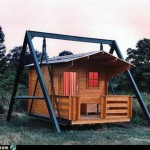 This is a whole house - a swing .... cool