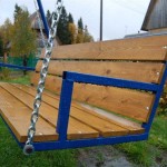 How the base for the bench was welded