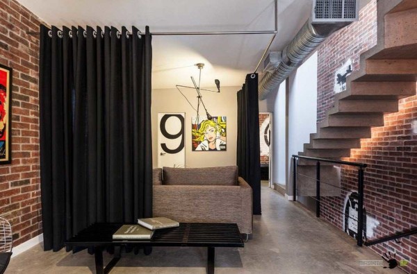 To begin with, to determine the location and size of the zones, you can use the curtains