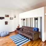 Another option for a hidden bed is above this room (fenced off bathroom)